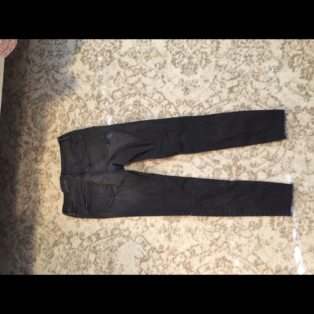 Black Mossimo Ripped Jeans